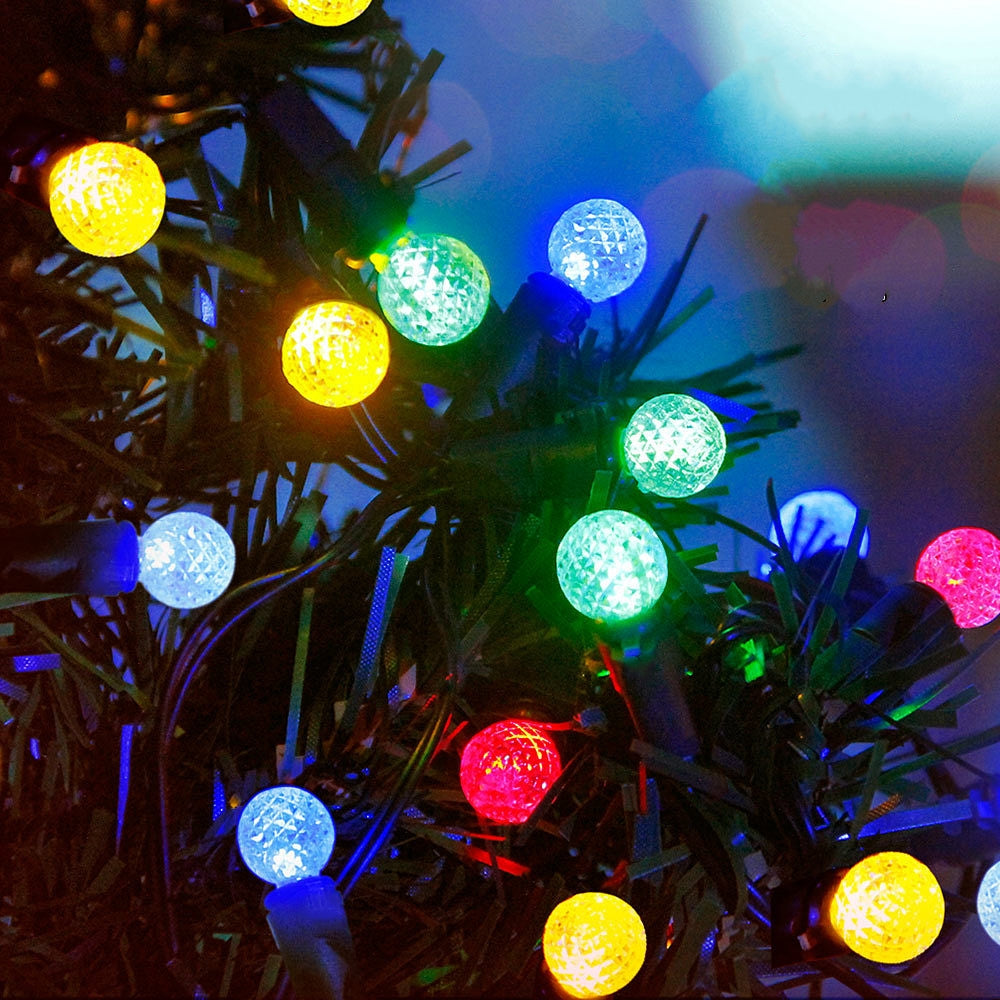 Battery Operated G12 LED Christmas Lights