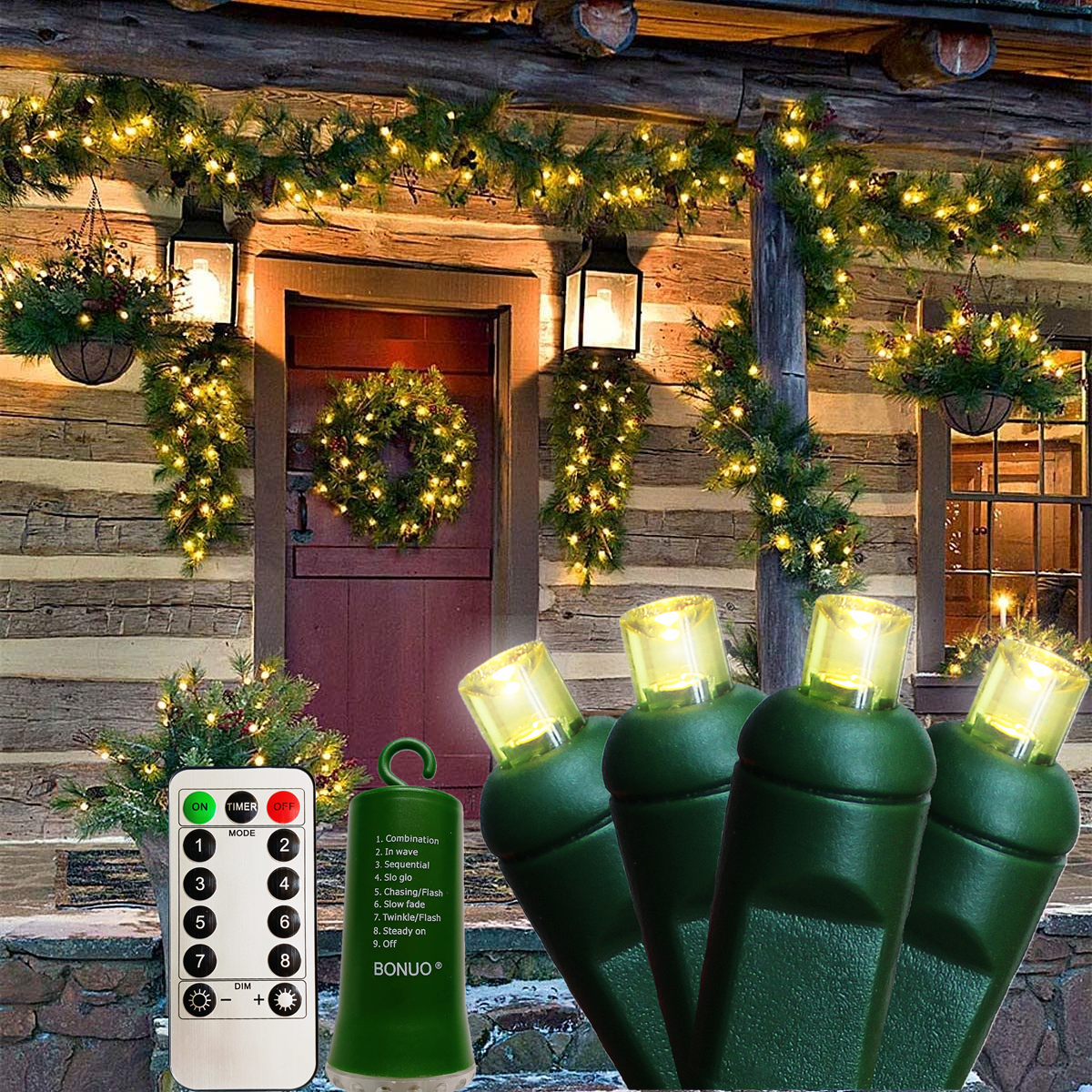 Outdoor Battery Operated Christmas Lights