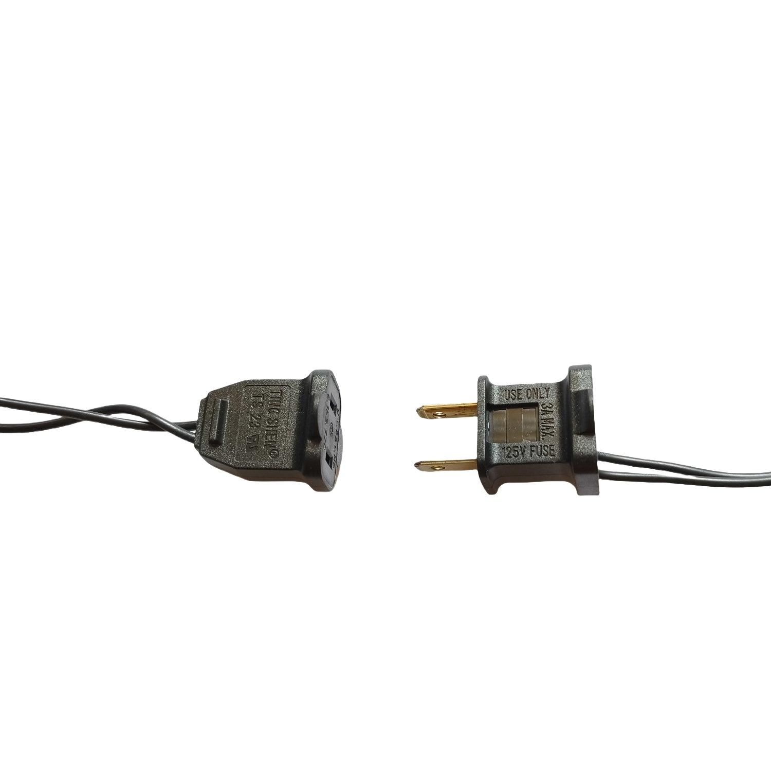 Commercial Grade Warm White 5mm Wide Angle LED Christmas Lights on Black Wire