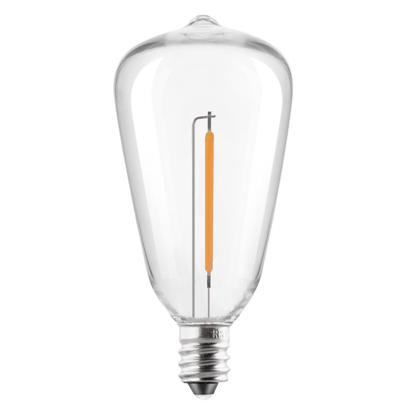 120V ST38 LED Replacement Bulb for Outdoor E12 Socket String Light, Warm White