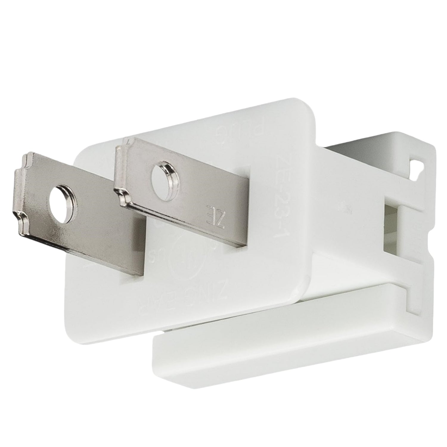 25 Pack White Vampire Male Plug for SPT-1 C7/C9 Socket Christmas Lights Cord