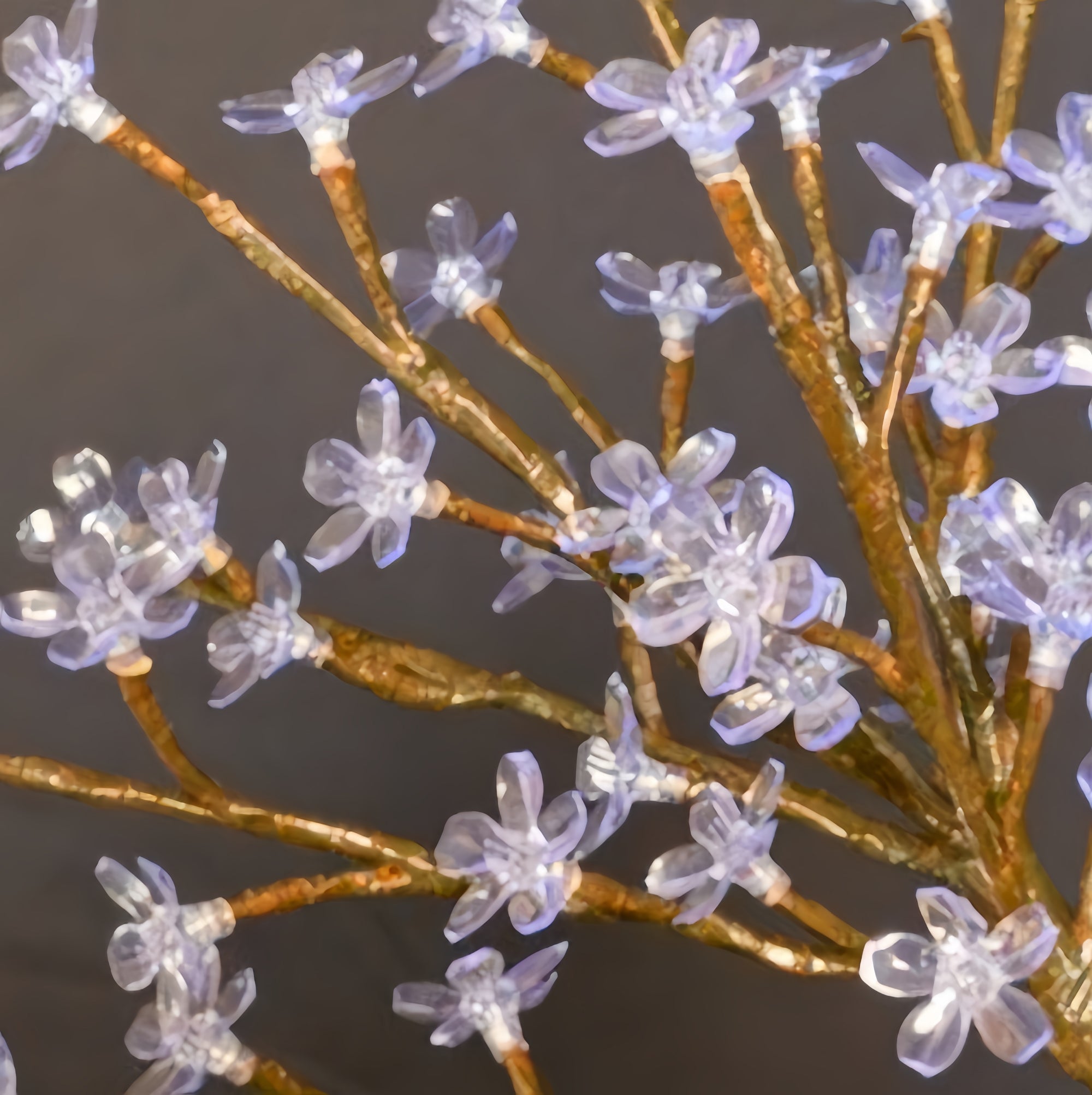 7Ft Cherry Blossom Tree Warm White 3500K Light with 640 LED Lights Indoor Outdoor