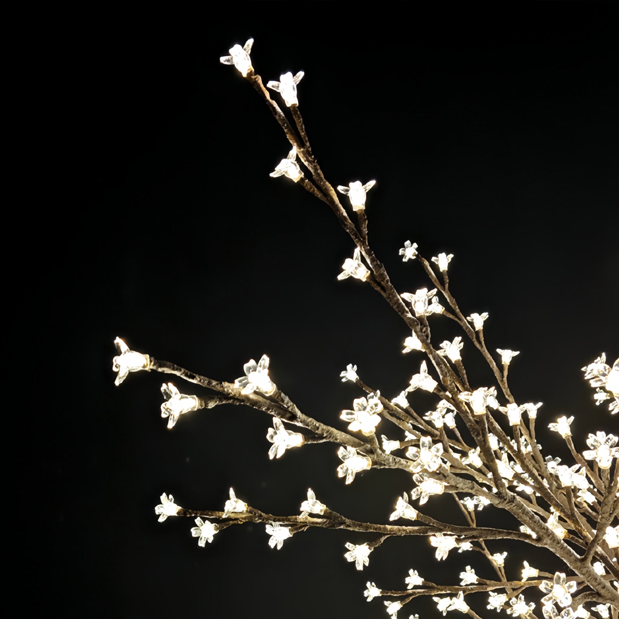 7Ft Cherry Blossom Tree Warm White 3500K Light with 640 LED Lights Indoor Outdoor