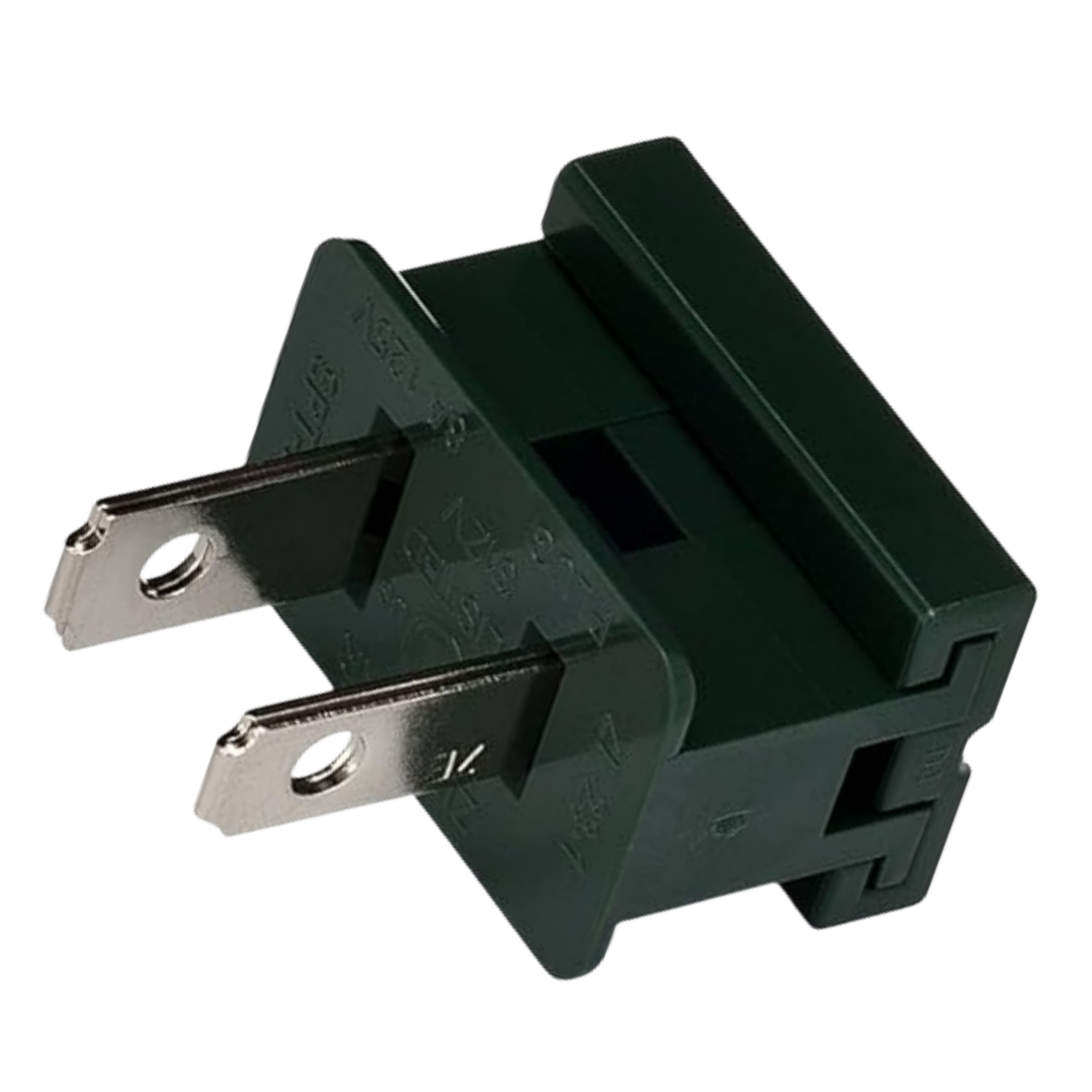 25 Pack Green Vampire Male Plug for SPT-1 C7/C9 Socket Christmas Lights Cord