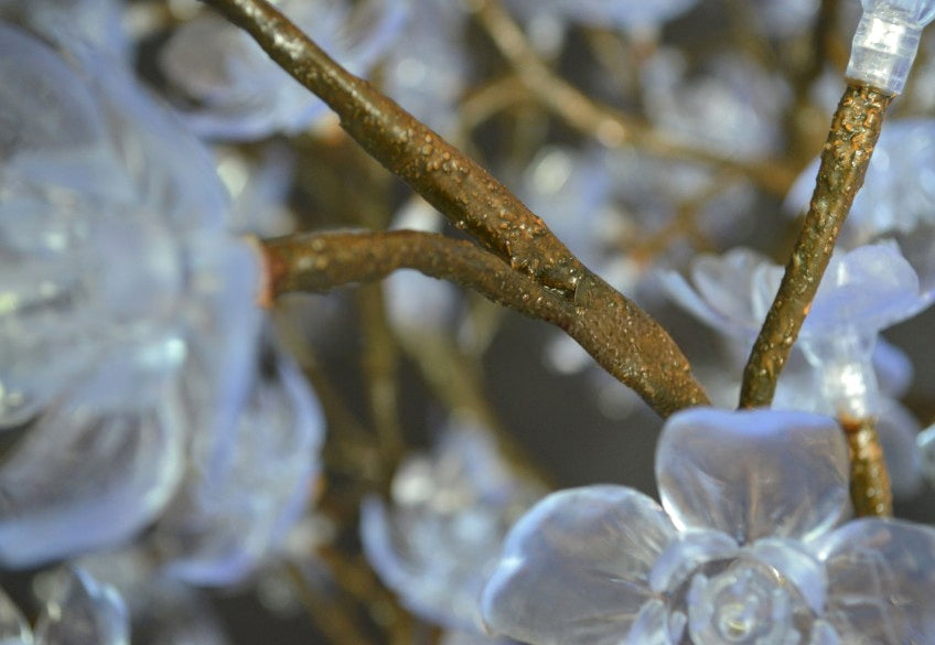 7Ft Cherry Blossom Tree RGB Light with 960 LED Lights Indoor Outdoor