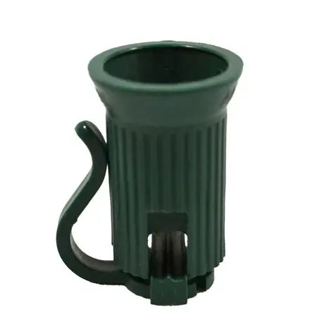 C7 Socket Stringer Bulk Reel 18AWG SPT-1 Green Wire 1000' 12'' Spacing, E12 Base